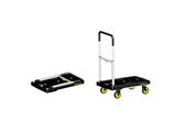 Carretilla Plataforma mas canastilla Plegable Multiusos Stanley Sxwtd-pc519