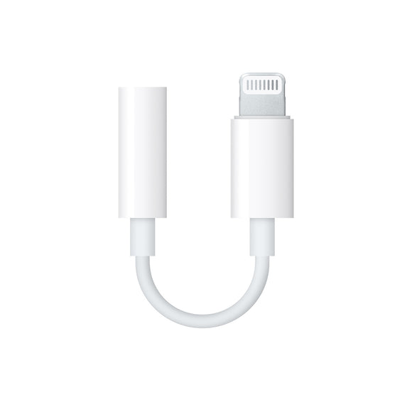 Apple Adaptador De Lightning A Jack De 3.5 Mm Para Audífonos
